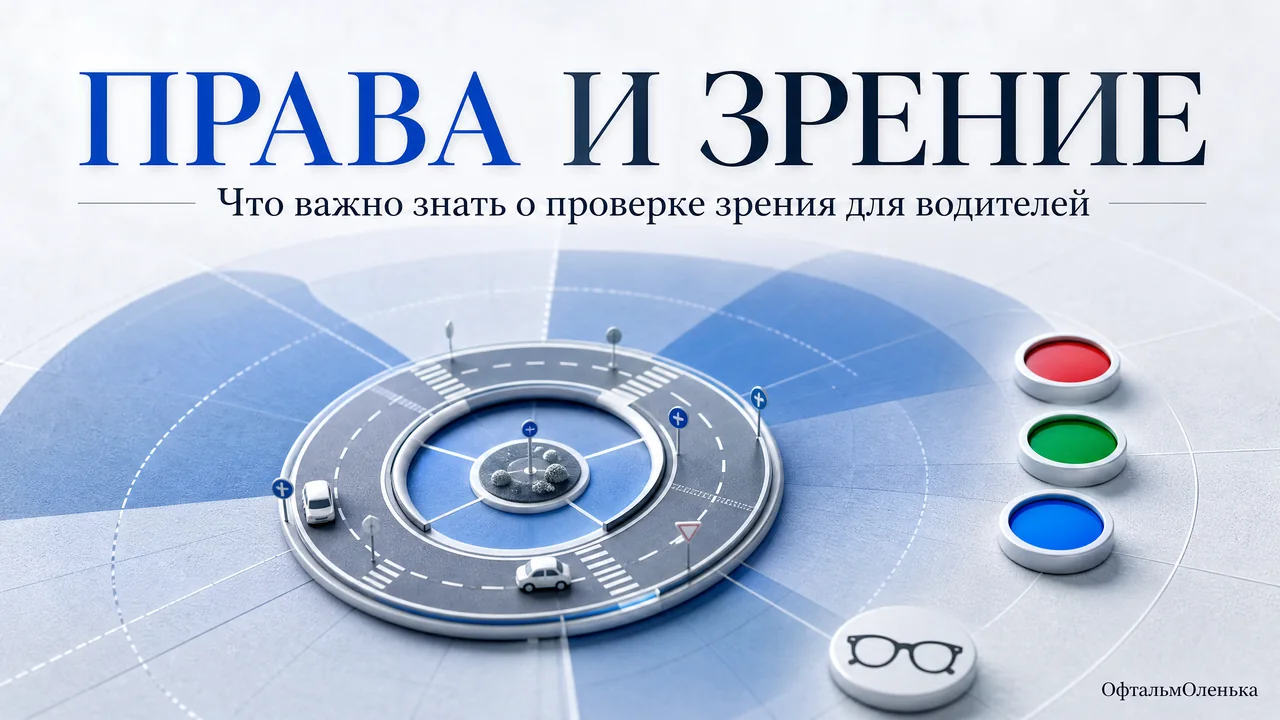 Зрение для водительских прав: как я проверяю его на медкомиссии