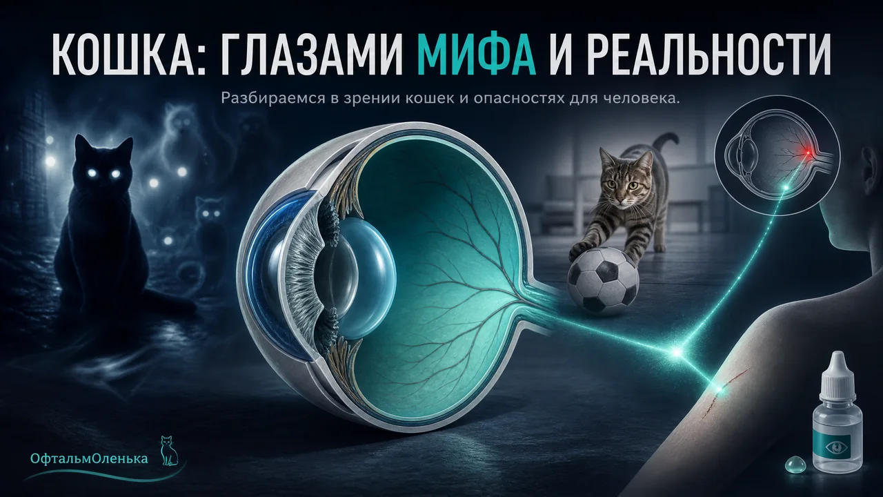 Зрение кошки: как она видит — и что из этого правда, а что миф