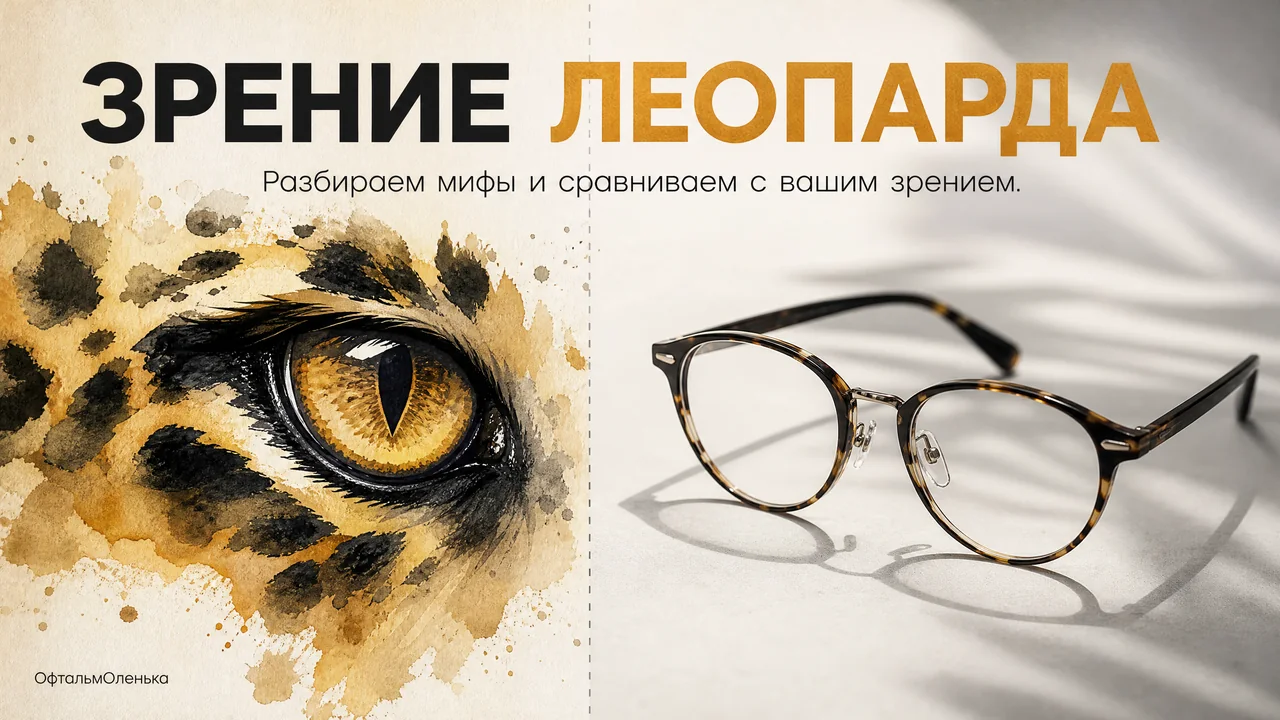 Зрение леопарда: где правда, а где красивый миф